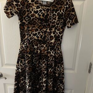 Leopard Print Women's Dress
